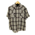 プレインズ PLAINS チェック S/S ウエスタンシャツ メンズ import:L