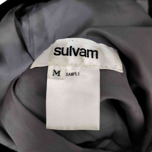 サルバム sulvam Gabardine silver line pants ギャバジン シルバー ライン パンツ メンズ JPN:M