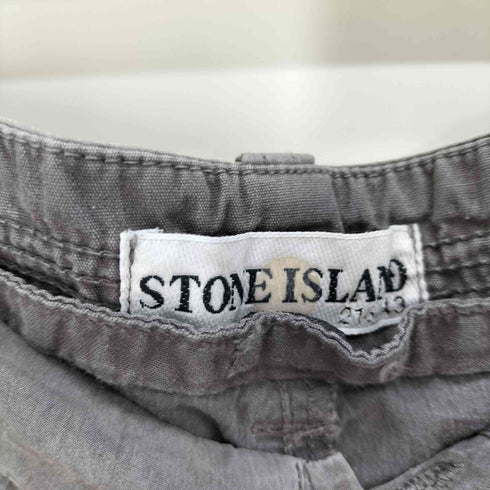 ストーンアイランド STONE ISLAND 01SS ポールハ―ヴェイ期 イタリア製 コットン ナイロン サイドアジャスター ボタン ボタンフライ パンツ メンズ 52