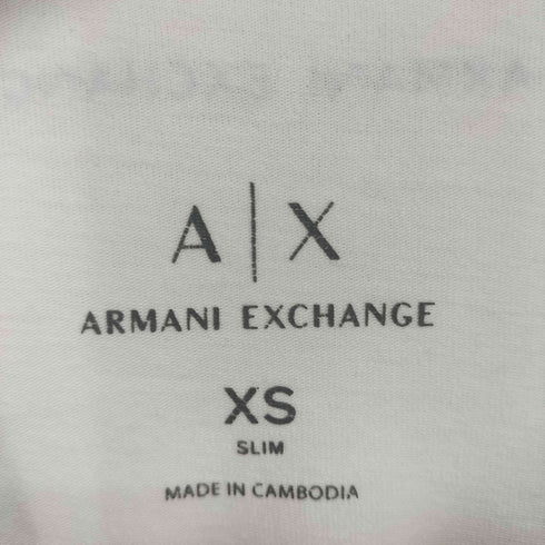 アルマーニエクスチェンジ ARMANI EXCHANGE ロゴプリント半袖Tシャツ メンズ XS