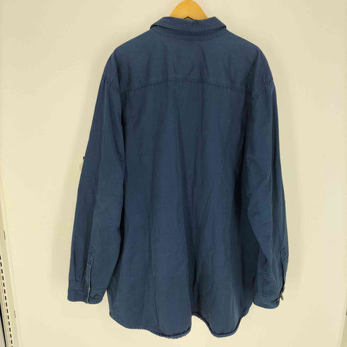 エルエルビーン L.L.Bean TRADITIONAL FIT 裏地タータンチェック コットン シャツ ジャケット メンズ import:XXL