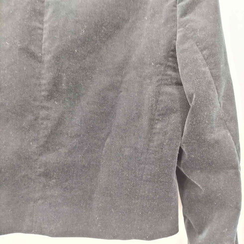 ザラ ZARA ベルベット 短丈 テーラードジャケット レディース import:S