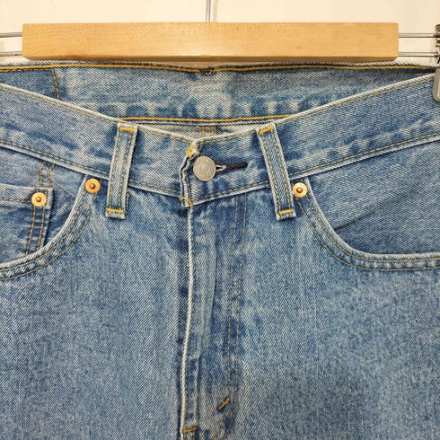 リーバイス Levis 505 ボタン裏3405刻印 ジップフライテーパードデニムパンツ メンズ w32L29
