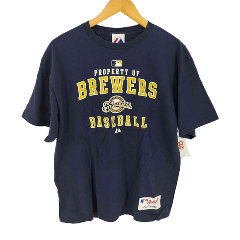 マジェスティック MAJESTIC BREWERS クルーネックTシャツ メンズ import:M