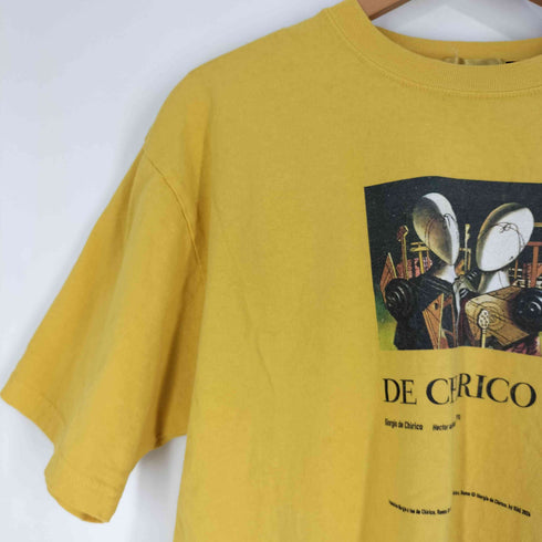 Giorgio de Chirico プリント クルーネック Tシャツ メンズ XL
