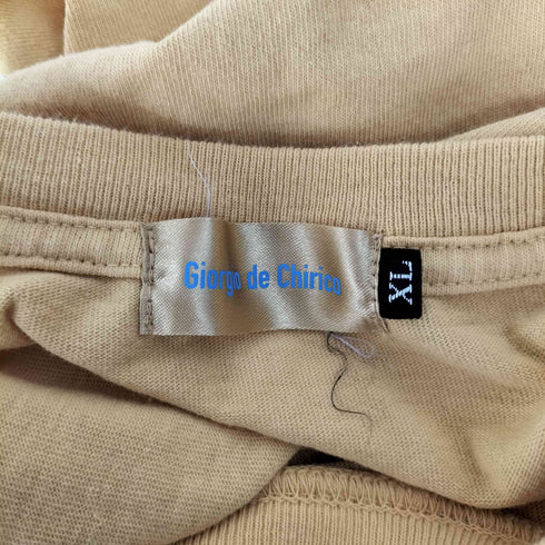 Giorgio de Chirico プリント クルーネック Tシャツ メンズ XL