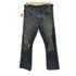 リーバイス Levis ボタン裏4016 506 ダメージ加工 デニム ストレート パンツ メンズ W36 L32