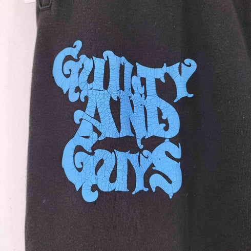 guilty guys ロゴプリント スウェットパンツ メンズ