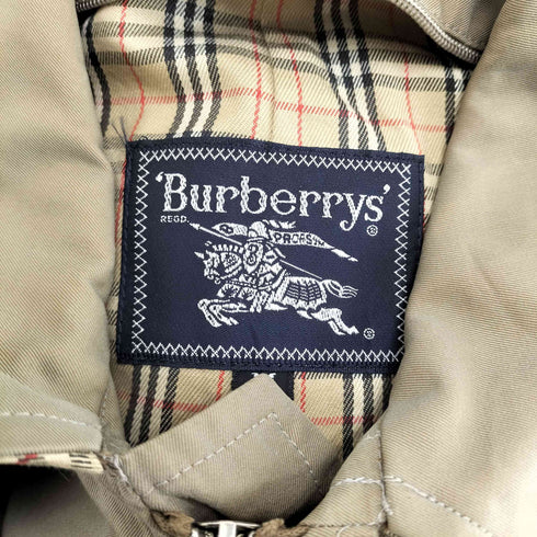バーバリーズ BURBERRYS 裏地ノヴァチェックジップハーフコート メンズ M