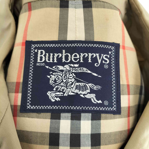 バーバリーズ BURBERRYS 裏地ノヴァチェックステンカラーコート メンズ 170