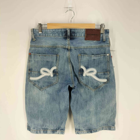 ロカウェア Rocawear BAGGY SHORT FIT 刺繍 デニム ショート パンツ ショーツ メンズ W30