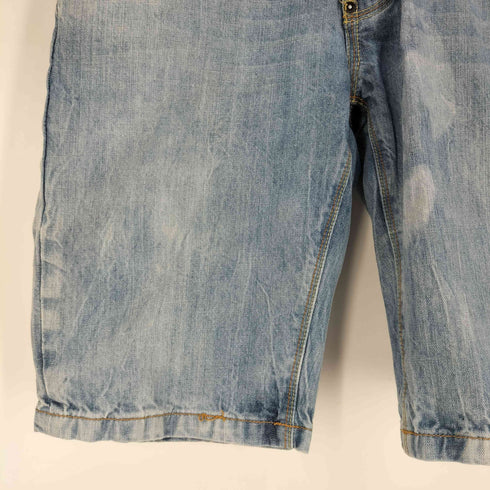 ロカウェア Rocawear BAGGY SHORT FIT 刺繍 デニム ショート パンツ ショーツ メンズ W30