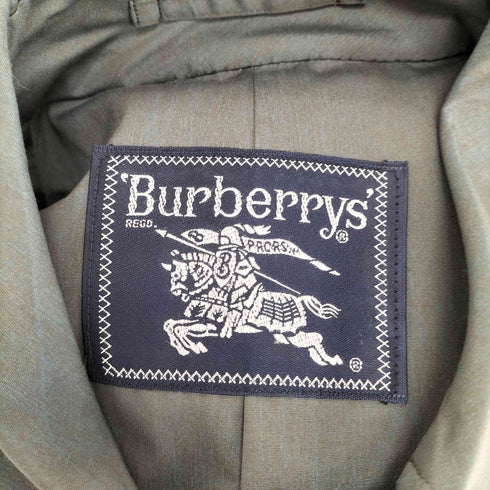 バーバリーズ BURBERRYS 玉虫 ステンカラーコート メンズ 165