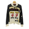 BENZ JEANS レーシングワッペン ハイネック ダブルジップ トレーナー メンズ import:L
