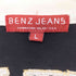 BENZ JEANS レーシングワッペン ハイネック ダブルジップ トレーナー メンズ import:L