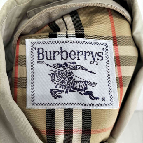 バーバリーズ BURBERRYS 裏地ノヴァチェックステンカラーコート レディース 9AR