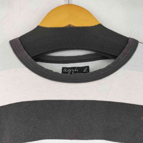 アニエスベーオム Agnes b.homme L/S ボーダーTシャツ メンズ