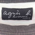 アニエスベーオム Agnes b.homme L/S ボーダーTシャツ メンズ