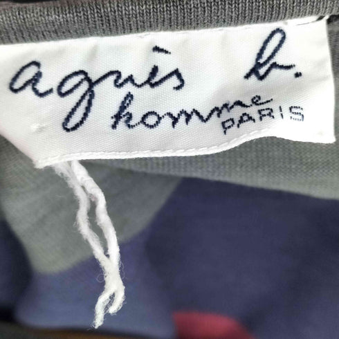 アニエスベーオム Agnes b.homme L/S ボーダーTシャツ メンズ