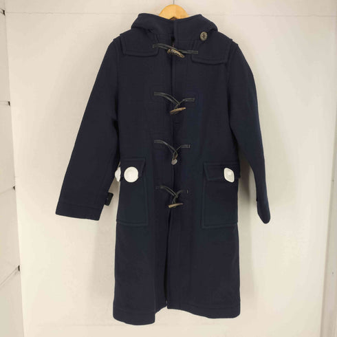 トーマスバーバリー Thomas Burberry ウールダッフルコート レディース M