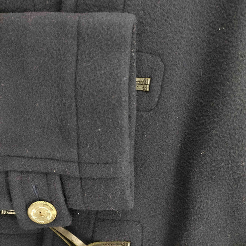 トーマスバーバリー Thomas Burberry ウールダッフルコート レディース M
