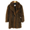 ザラ ZARA フェイクファーコート レディース import:M