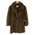 ザラ ZARA フェイクファーコート レディース import:M