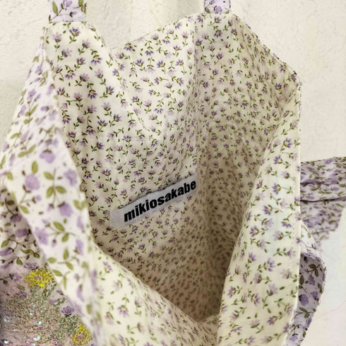 ミキオサカベ MIKIOSAKABE 小花柄 トートバッグ レディース