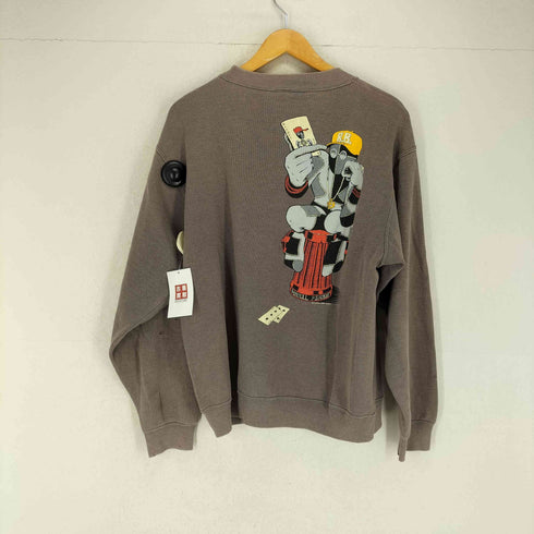 パウエルペラルタ POWELL PERALTA 90S RAY BARBEE 両面プリントスウェット HANES ボディ メンズ L