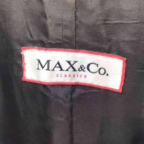 マックスアンドコー MAX & CO. イタリア製 ウール ショートコート レディース JPN:38
