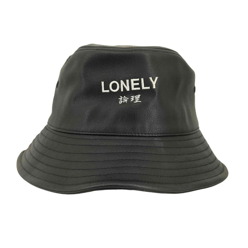 ロンリー LONELY 論理 ロゴ刺繍バケットハット メンズ