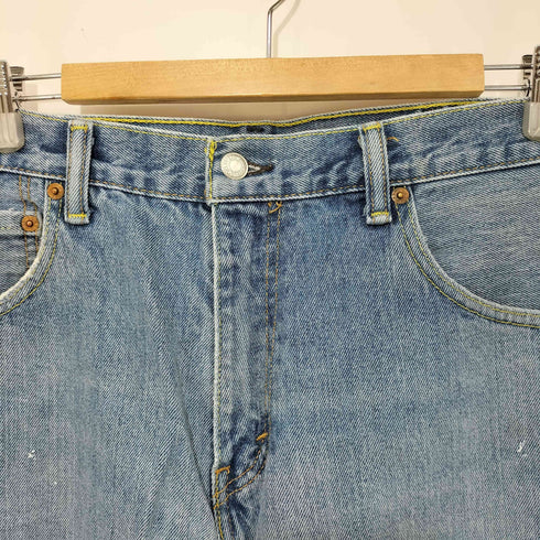 リーバイス Levis 517 ボタン裏4460刻印 BOOTS CUT JEANS STONE ジップフライデニムパンツ メンズ W33L32