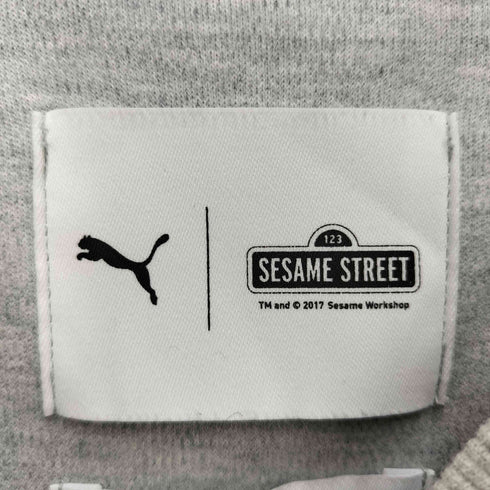 プーマ PUMA キャラクター コラボ ベロアライン ジップアップ スウェット スタジャン メンズ import:L
