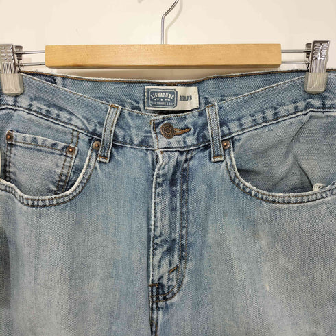 リーバイス Levis ボタン裏3455刻印 SIGNATURE REGULAR ジップフライデニムパンツ メンズ W32L32
