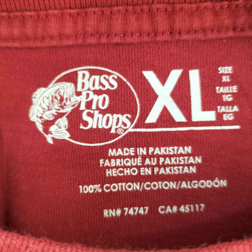 バスプロショップス BASS PRO SHOPS ロゴプリント クルーネックTシャツ メンズ import:XL