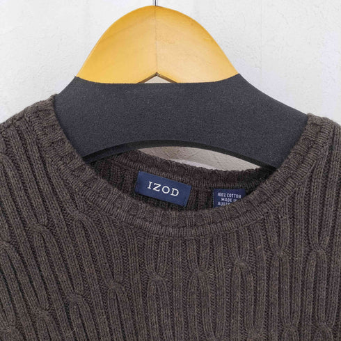 アイゾッド IZOD オーストラリア製 コットンケーブルニット メンズ import:XL