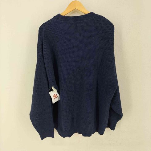ビルブラス BILL BLASS USA製 クルーネックコットンニット メンズ import:L