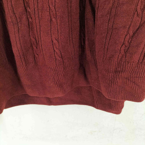 ドッカーズ DOCKERS ケーブル ニットポロ メンズ import:XL