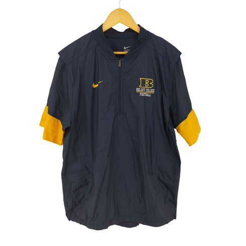 ナイキ NIKE BELOIT COLLEGE FOOTBALL ハーフジップ S/S ジャケット メンズ import:XL
