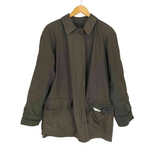 バーバリーロンドン BURBERRY LONDON MADE IN ENGLAND ナイロン中綿ハーフコート レディース