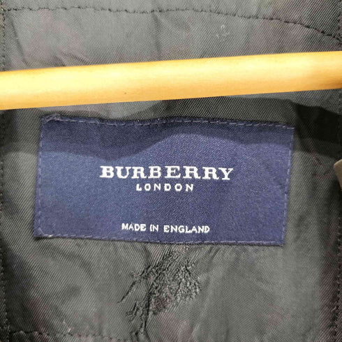 バーバリーロンドン BURBERRY LONDON MADE IN ENGLAND ナイロン中綿ハーフコート レディース