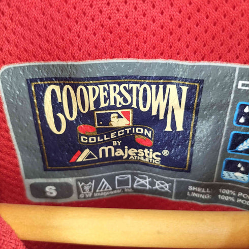 マジェスティック MAJESTIC COOPERSTOWN CINCINNATI ハーフジップ ジャケット メンズ import:S