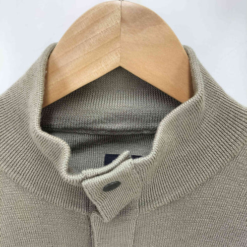 アルマーニジーンズ ARMANI JEANS イタリア製 スナップボタン ヘンリーネック ウール ニット メンズ import:L