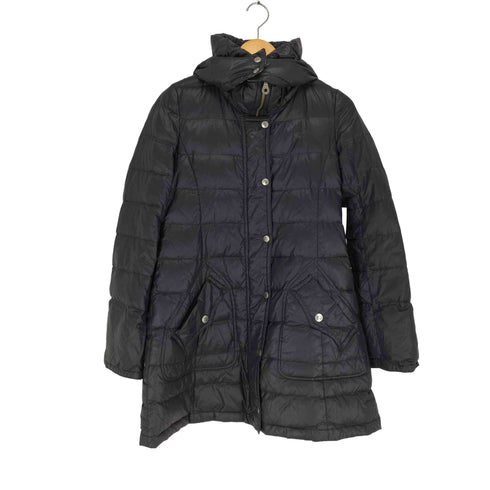 バーバリーブルーレーベル BURBERRY BLUE LABEL 裏地チェックダウンコート レディース 38