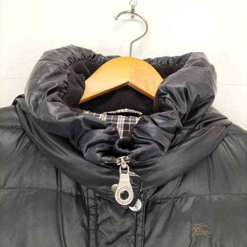 バーバリーブルーレーベル BURBERRY BLUE LABEL 裏地チェックダウンコート レディース 38