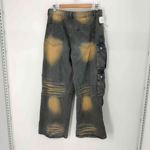 加工デニムカーゴパンツ メンズ JPN:XL