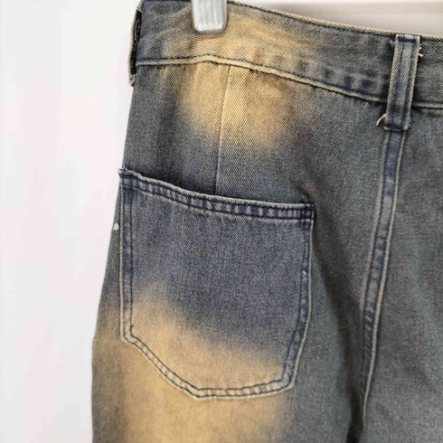 加工デニムカーゴパンツ メンズ JPN:XL