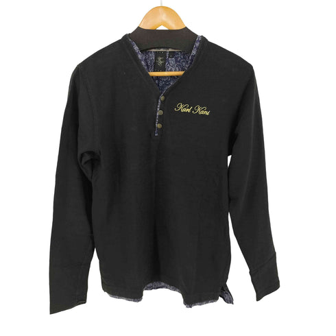 カールカナイ Karl Kani ヘンリーネック カットソー メンズ import:L
