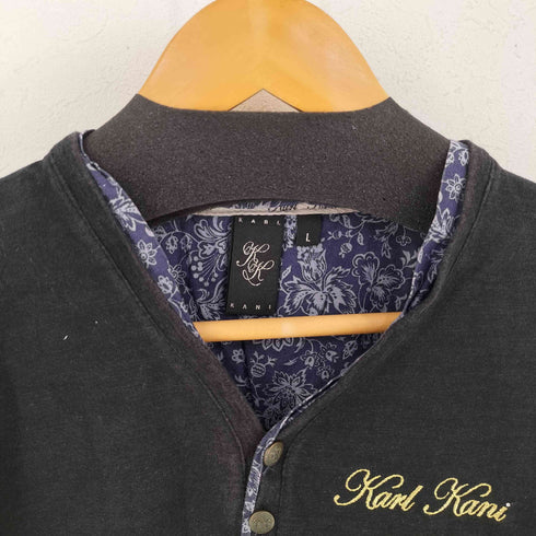 カールカナイ Karl Kani ヘンリーネック カットソー メンズ import:L