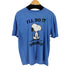 ピーナッツ PEANUTS I'LL DO IT TOMORROW クルーネックTシャツ メンズ import:XL